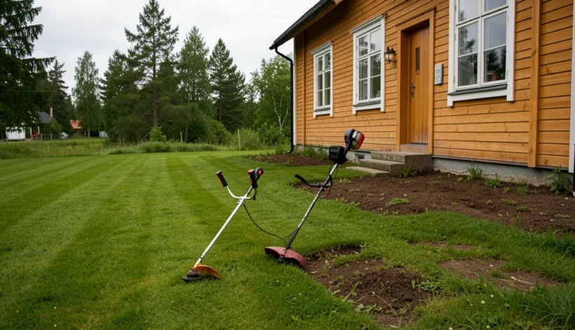 Trimmeri ei käynnisty? Tarkista laite ulkona tasaisella nurmikolla.