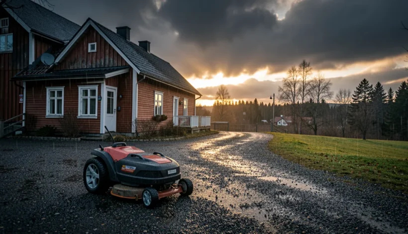 Gardena robottiruohonleikkuri terän vaihto on ajankohtaista syksyllä ennen talvisäilytystä.